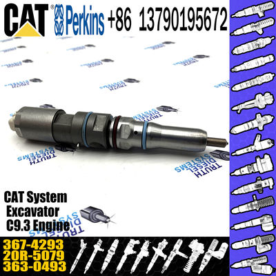 Diesel Common Fuel Rail Engine Injector 367-4293 For CAT C9.3 Excavator 336E L 336E LN