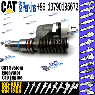 Diesel Fuel Injector CA2123462 212-3462 2123462 10R-0967 For Excavator 345B 345B II 345B II MH 345B L Parts Caterpillar
