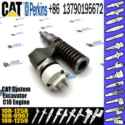 Diesel Engine Fuel Injector 212-3468 2123468 10R1258 10R-1258 for C10 C12 C-12 Engine