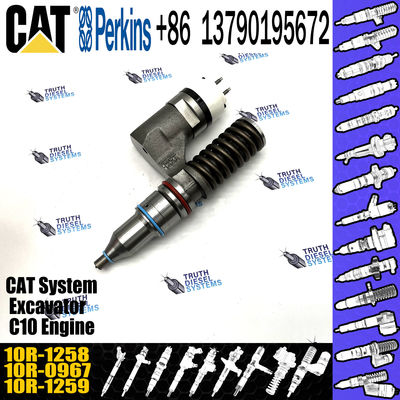 Diesel Engine Fuel Injector 212-3468 2123468 10R1258 10R-1258 for C10 C12 C-12 Engine