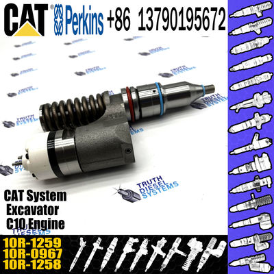 10R-1258 10R-1259 common rail excavator fuel injector for CAT C10 C12 engine injector 10R-1258 10R-1259