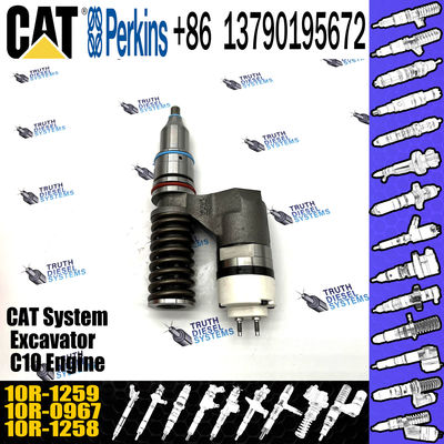 10R-1258 10R-1259 common rail excavator fuel injector for CAT C10 C12 engine injector 10R-1258 10R-1259