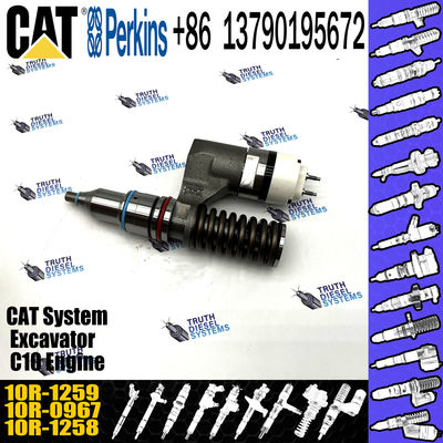 10R-1258 10R-1259 common rail excavator fuel injector for CAT C10 C12 engine injector 10R-1258 10R-1259