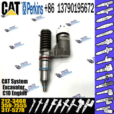 Diesel Engine Fuel Injector Excavator Accessories Diesel Motor Parts 2123468 212-3468 for Caterpillar CAT C-12 C12 SBF21