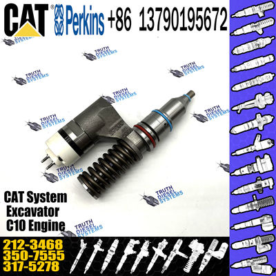 Diesel Engine Fuel Injector Excavator Accessories Diesel Motor Parts 2123468 212-3468 for Caterpillar CAT C-12 C12 SBF21