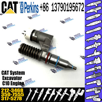 Diesel Engine Fuel Injector Excavator Accessories Diesel Motor Parts 2123468 212-3468 for Caterpillar CAT C-12 C12 SBF21