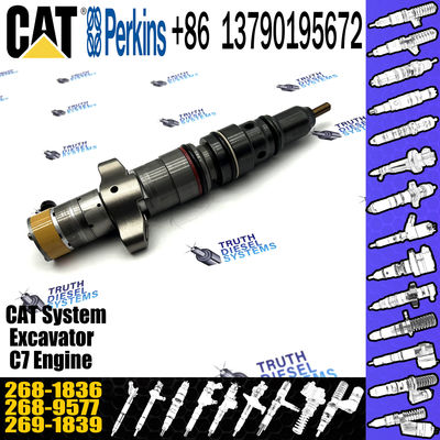 Diesel Engine Spare Parts For 336GC Excavator Common Rail Injector Diesel CAT C7 Engine Injector 268-1836