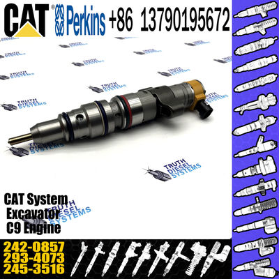 Common Rail Diesel Fuel Injector 242-0857 for Caterpillar HEUI CAT C9 Engine 2420857