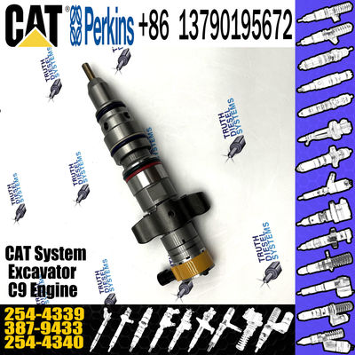 C9 Common Rail Injector nozzle 254-4339 10R7222 387-9433 382-2574 387-9433 254-4339 For 330D 336D