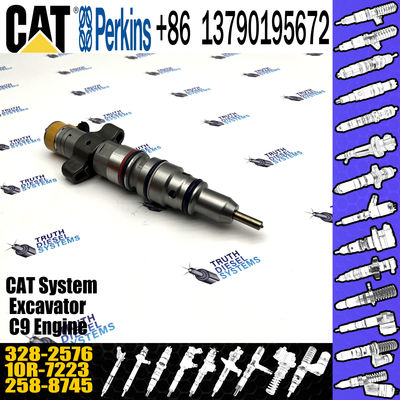 Diesel Fuel Injector For Caterpillar C9 Engine CAT 330D 340D Part 387-9432 328-2576 10R-7223 10R7223 557-7633
