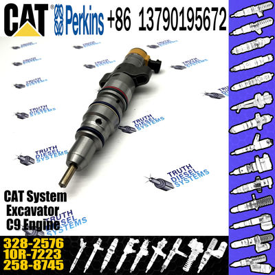 Diesel Fuel Injector For Caterpillar C9 Engine CAT 330D 340D Part 387-9432 328-2576 10R-7223 10R7223 557-7633