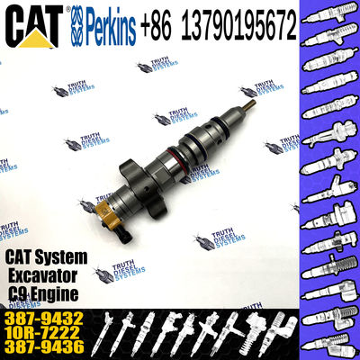 Diesel Fuel Injector For Caterpillar C9 Engine CAT 330D 340D Part 387-9432 328-2576 10R-7223 10R7223 557-7633