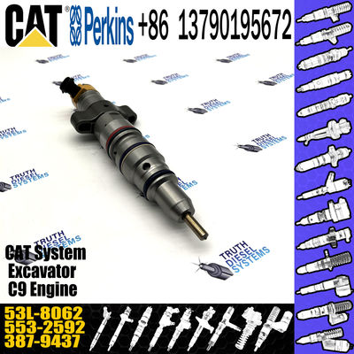 Diesel nozzle assembly common rail injector 53L8062 53L 8062 53L-8062 for C7 C9 C-9 engine