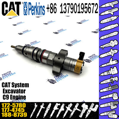 Diesel Engine Fuel Injector Excavator Accessories Diesel Motor Parts 1725780 172-5780 for Caterpillar CAT 12H 330C 627G