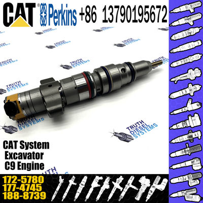 Diesel Engine Fuel Injector Excavator Accessories Diesel Motor Parts 1725780 172-5780 for Caterpillar CAT 12H 330C 627G