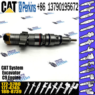 Diesel Engine Fuel Injector Excavator Accessories Diesel Motor Parts 1725780 172-5780 for Caterpillar CAT 12H 330C 627G