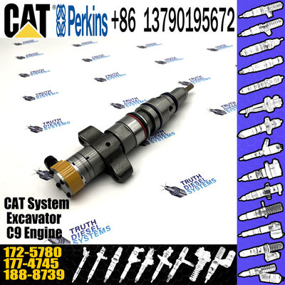 Diesel Engine Fuel Injector Excavator Accessories Diesel Motor Parts 1725780 172-5780 for Caterpillar CAT 12H 330C 627G