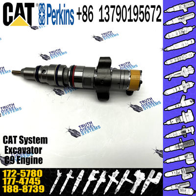 Diesel Engine Fuel Injector Excavator Accessories Diesel Motor Parts 1725780 172-5780 for Caterpillar CAT 12H 330C 627G