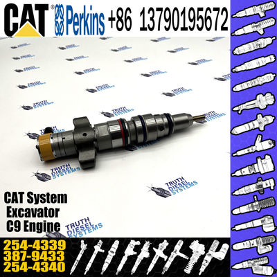 C9 Common Rail Injector nozzle 254-4339 10R7222 387-9433 382-2574 387-9433 254-4339 For cat diesel engine 330D 336D