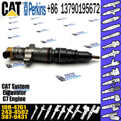Diesel injector 243-4502 2434502 10R-4761 10R4761 Reman Injector Fuel CAT for C7 C9 engine
