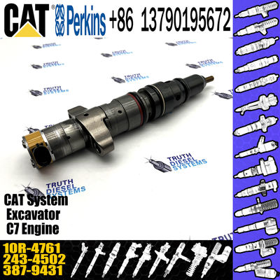 Diesel injector 243-4502 2434502 10R-4761 10R4761 Reman Injector Fuel CAT for C7 C9 engine