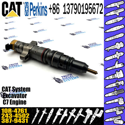 Diesel injector 243-4502 2434502 10R-4761 10R4761 Reman Injector Fuel CAT for C7 C9 engine