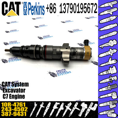 Diesel injector 243-4502 2434502 10R-4761 10R4761 Reman Injector Fuel CAT for C7 C9 engine