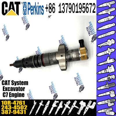 Diesel injector 243-4502 2434502 10R-4761 10R4761 Reman Injector Fuel CAT for C7 C9 engine