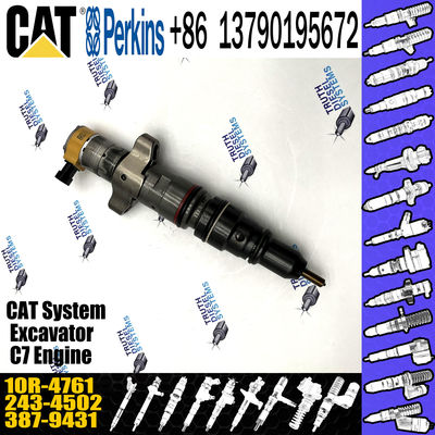 Diesel injector 243-4502 2434502 10R-4761 10R4761 Reman Injector Fuel CAT for C7 C9 engine