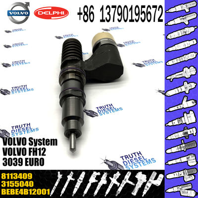 3155040 New Diesel Fuel Injector VOL FH12 3039 EURO 3155040 BEBE4B12001, 3155040 8113409