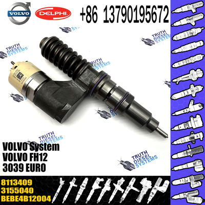 INJECTOR BEBE4B12001 BEBE4B12004 3155040 8113409 FOR FH12 FM12 12.1D ENGINE VOL diesel common rail injector