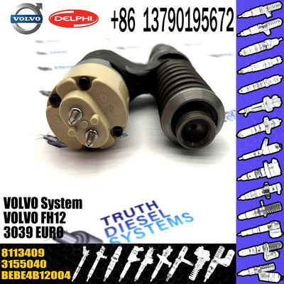 INJECTOR BEBE4B12001 BEBE4B12004 3155040 8113409 FOR FH12 FM12 12.1D ENGINE VOL diesel common rail injector
