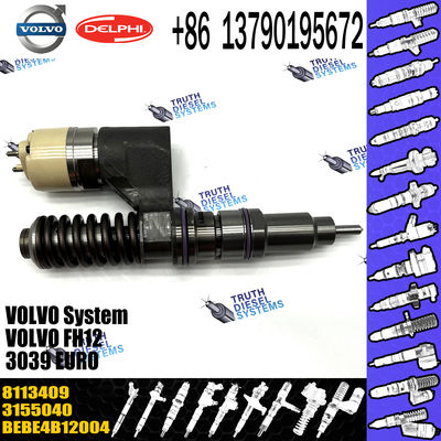 INJECTOR BEBE4B12001 BEBE4B12004 3155040 8113409 FOR FH12 FM12 12.1D ENGINE VOL diesel common rail injector