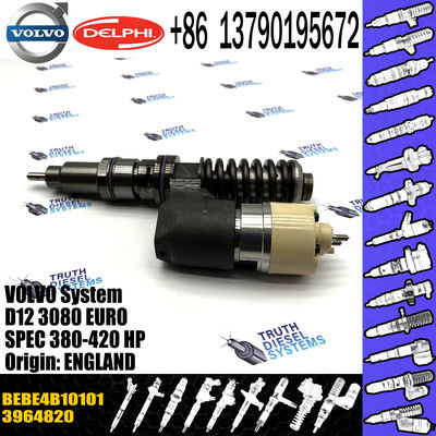 injector common rail fuel injector 3964820 BEBE4B10101 for D12 3080 EURO SPEC 380-420 HP with genuine quality