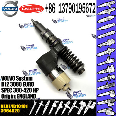injector common rail fuel injector 3964820 BEBE4B10101 for D12 3080 EURO SPEC 380-420 HP with genuine quality