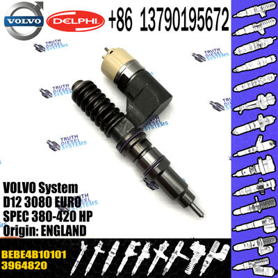 injector common rail fuel injector 3964820 BEBE4B10101 for D12 3080 EURO SPEC 380-420 HP with genuine quality