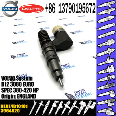 injector common rail fuel injector 3964820 BEBE4B10101 for D12 3080 EURO SPEC 380-420 HP with genuine quality
