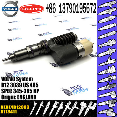 engine fuel injector common rail fuel injector 8113411 BEBE4B12003 for FH12 FM12 NH 12 with genuine quality