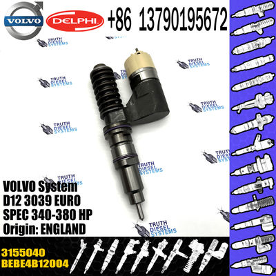 Diesel Fuel Injector BEBE4B12004 3155040 For D12 3039 EURO SPEC 340-380 HP