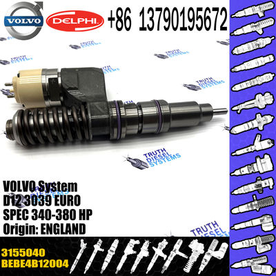 Diesel Fuel Injector BEBE4B12004 3155040 For D12 3039 EURO SPEC 340-380 HP