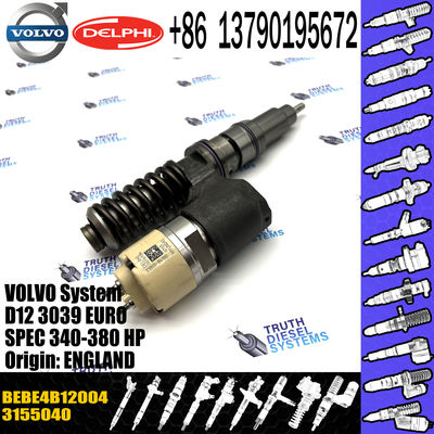 Direct Sale Diesel Engine Fuel Injector 3155040 8113409 BEBE4B12001 BEBE4B12004 For  D12 3039 EURO SPEC 340-380 HP