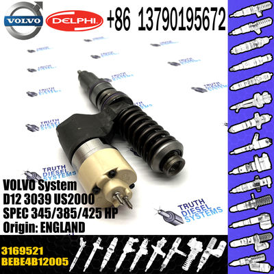High Quality Diesel Fuel Injector 3169521 8113837 BEBE4B12005 For D12 3039 US2000 SPEC 345/385/425 HP