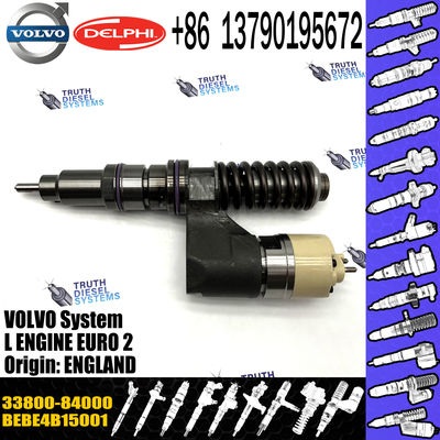 Diesel engine fuel injector 33800-84000 common rail injector nozzle 33800-84000 BEBE4B15001 for diesel engine