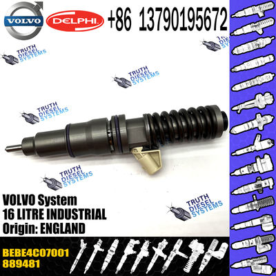 injector common rail fuel injector 889481 BEBE4C07001 for 16 LITRE INDUSTRIAL with genuine quality