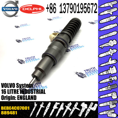injector common rail fuel injector 889481 BEBE4C07001 for 16 LITRE INDUSTRIAL with genuine quality