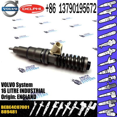 injector common rail fuel injector 889481 BEBE4C07001 for 16 LITRE INDUSTRIAL with genuine quality