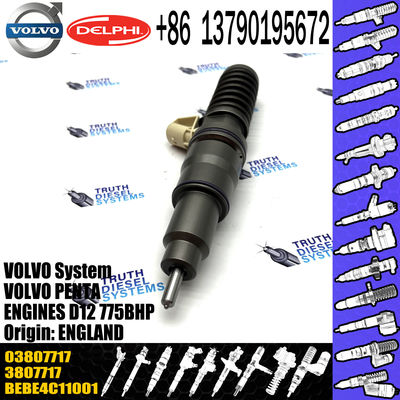 common rail injector 03807717 3807717 for VOL Penta D12 high quality auto parts injector nozzle 03807717 3807717