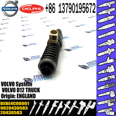 common rail injector 20430583 BEBE4C00001For Renualt injector for VOL FH12 FM12 D12D diesel fuel injector 20430583