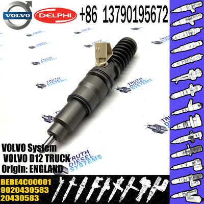 common rail injector 20430583 BEBE4C00001For Renualt injector for VOL FH12 FM12 D12D diesel fuel injector 20430583