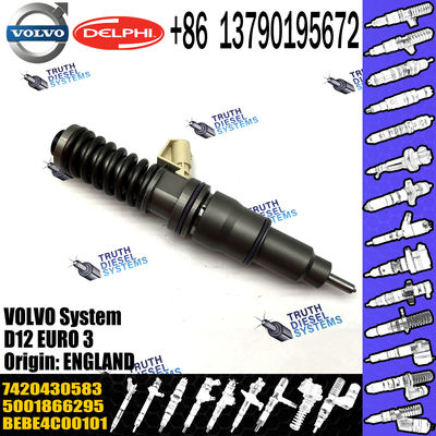 Direct Sale Diesel Fuel Injector 20430583 5001866295 7420430583 8113941 BEBE4C00101 For D12 EURO 3